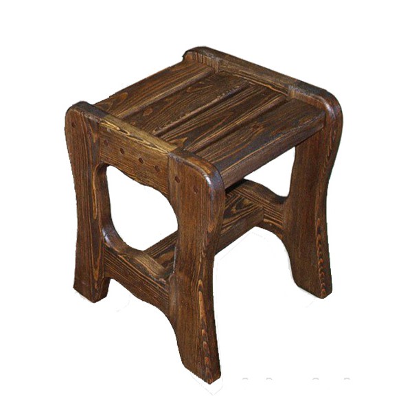 Деревянный стул под старину твердый Гольбе